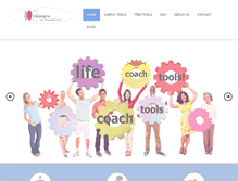 Tablet Screenshot of life-coach-tools.com